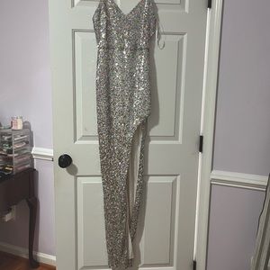 Cali Sequin Slim Dress